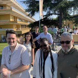 Une partie de l'équipe